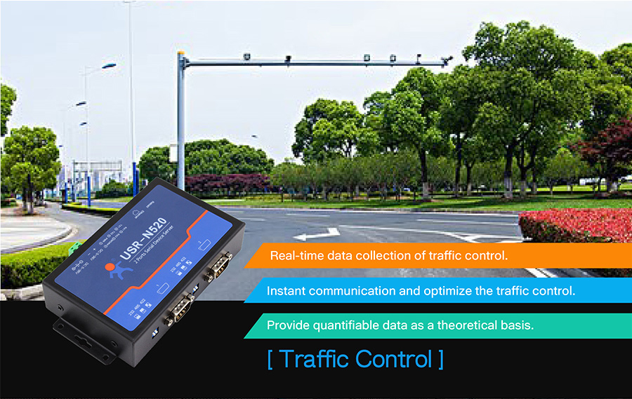 USR-N520 Контроль трафика